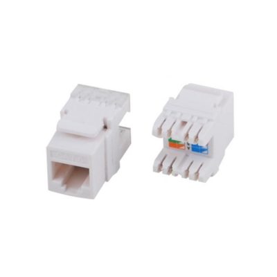Cat6 UTP Keystone Jack 180 Degree